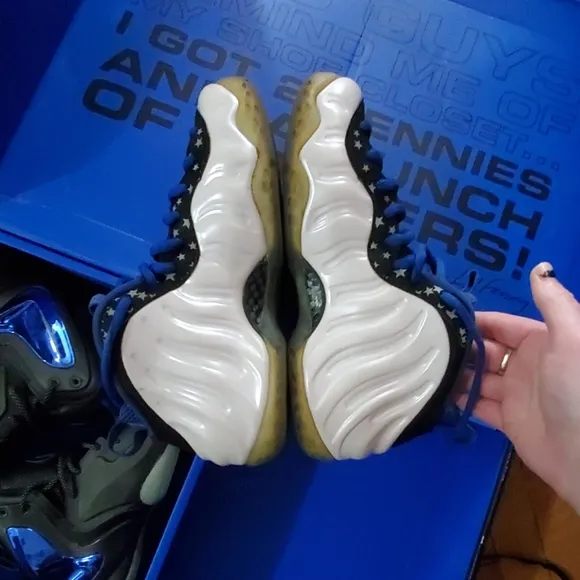 Nike foamposite sneakers