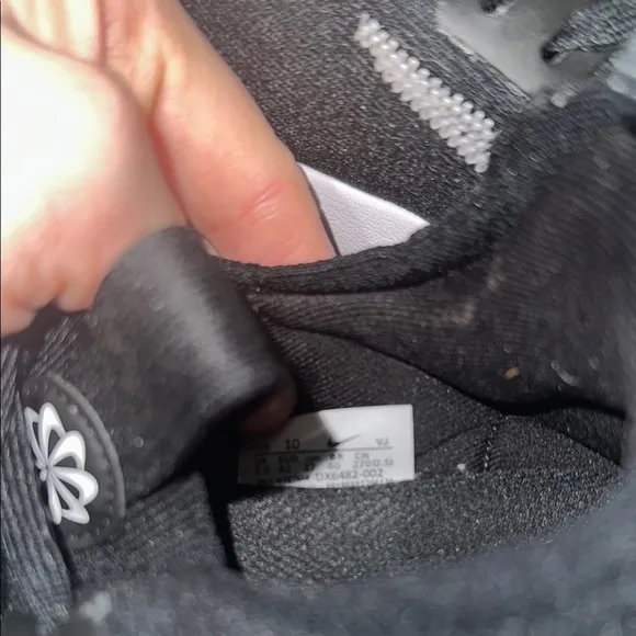 Nike free flyknit Black Running Shoes