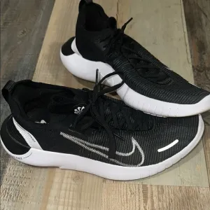 Nike free flyknit Black Running Shoes