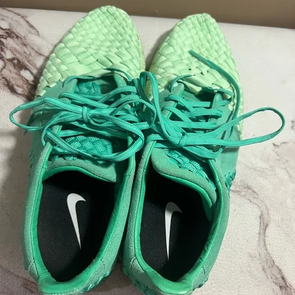 Nike Free Inneva Woven II SP Verde &amp; Vapour Green 9.5 sneakers/trainers/shoes