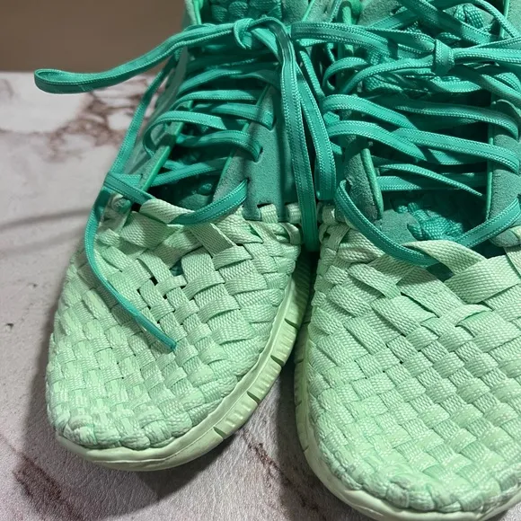 Nike Free Inneva Woven II SP Verde &amp; Vapour Green 9.5 sneakers/trainers/shoes