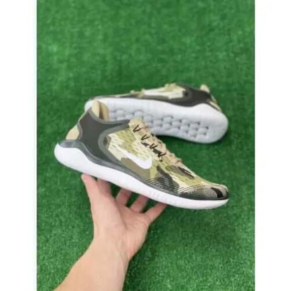 Nike Free RN 2018 GPX Mens Running Shoes Black Camo AT9976-301 NEW Multi Sz