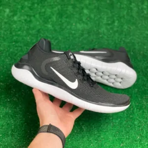 Nike Free RN 2018 Run Low Mens Running Shoes Black White 942836-001 NEW Multi Sz