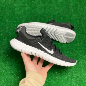 Nike Free Run 5.0 Low Mens Running Shoes Black White CZ1884-001 NEW Multi Sz
