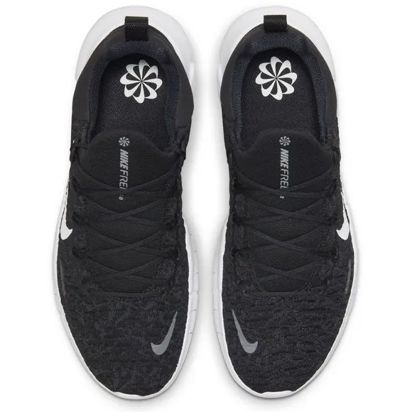 Nike Free Run 5.0 Low Mens Running Shoes Black White CZ1884-001 NEW Multi Sz