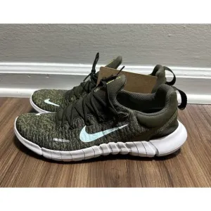 Nike Free Run 5.0 Next Nature 'Cargo Khaki' Running Shoes (CZ1884-300) Sz 9