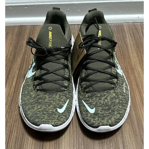 Nike Free Run 5.0 Next Nature 'Cargo Khaki' Running Shoes (CZ1884-300) Sz 9