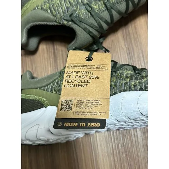 Nike Free Run 5.0 Next Nature 'Cargo Khaki' Running Shoes (CZ1884-300) Sz 9