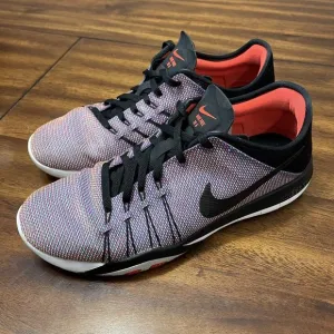 Nike Free TR 6 PRT 833424-006 Athletic Running Shoes Black Purple Women Sz 8