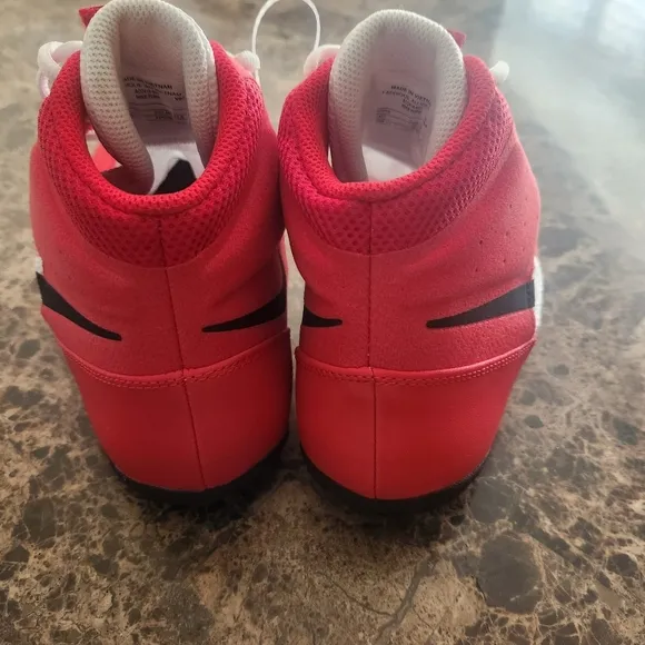 Nike Fury University Red MMA/Wrestling Sneakers/Shoes 11.5