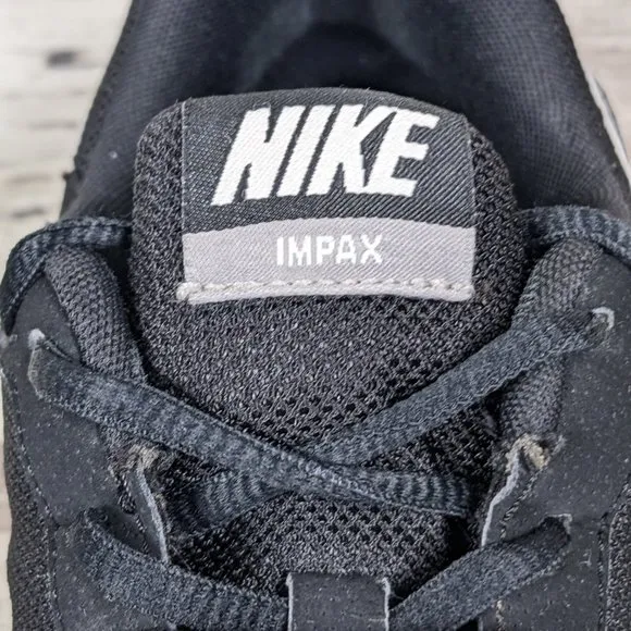 NIKE* Impax Torrent 2010 #324701-001 Black &amp; Gray Sneakers~ Size 12