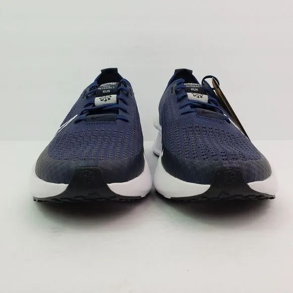 Nike Interact Run Mens Sz 11.5 College Navy Blue Athletic Running Sneaker Shoes