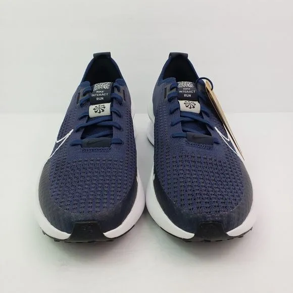Nike Interact Run Mens Sz 11.5 College Navy Blue Athletic Running Sneaker Shoes