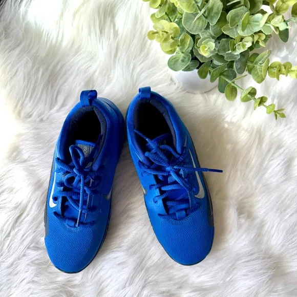 Nike IsoFly GS Big Kids &quot; Game Royal&quot; Blue Basketball Shoes Sneakers Size 4Y