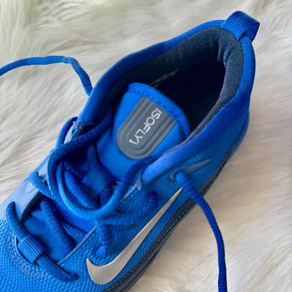Nike IsoFly GS Big Kids &quot; Game Royal&quot; Blue Basketball Shoes Sneakers Size 4Y