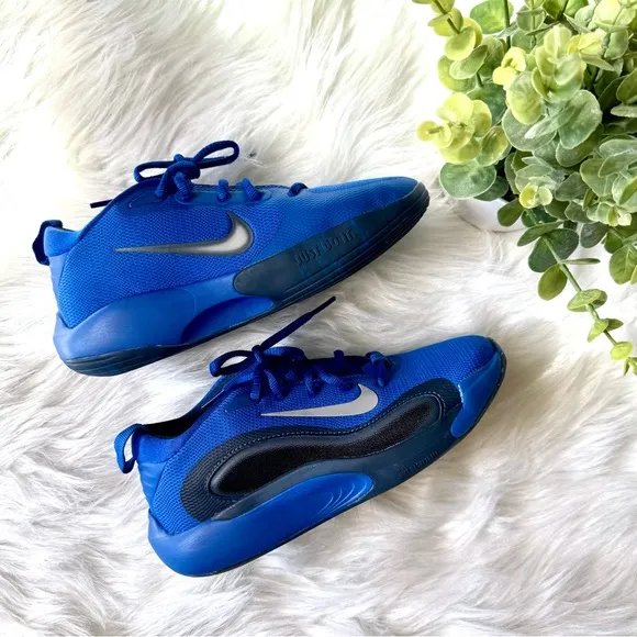 Nike IsoFly GS Big Kids &quot; Game Royal&quot; Blue Basketball Shoes Sneakers Size 4Y