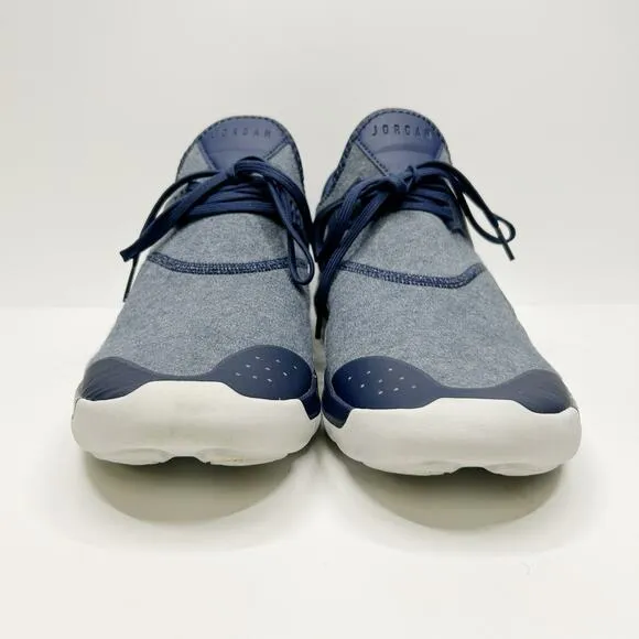 NIKE Jordan Fly 89 Midnight Navy Blue Athletic Shoes Sneakers Mens Sz 8.5