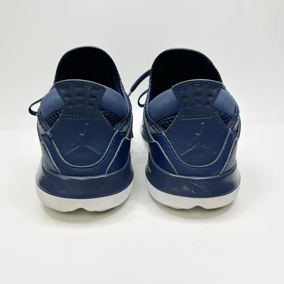 NIKE Jordan Fly 89 Midnight Navy Blue Athletic Shoes Sneakers Mens Sz 8.5