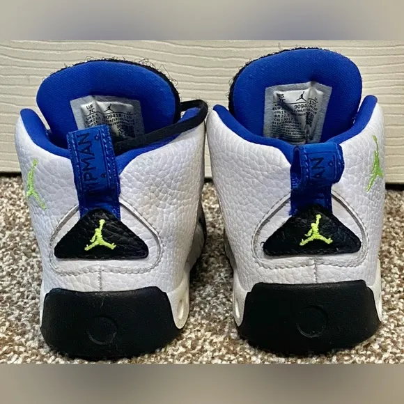 Nike Jordan Size 7C Jumpman Pro Toddler Sneakers Shoes 909418-135 White Blue