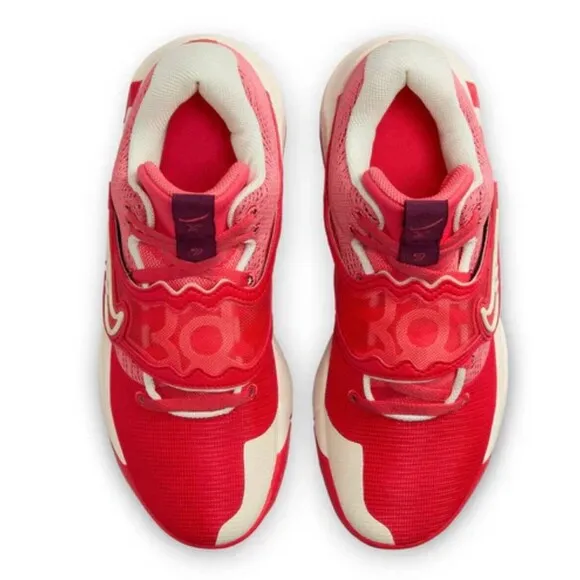 NIKE KD TREY 5 RED/COCONUT MILK MENS BASKETBALL SHOES