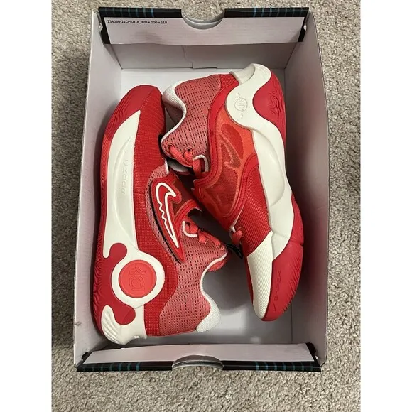 NIKE KD TREY 5 RED/COCONUT MILK MENS BASKETBALL SHOES