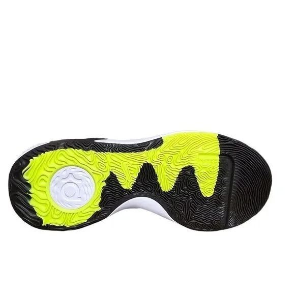 Nike KD Trey 5 X DD9538-007 Men's Size 14 Black &amp; White Volt Basketball Shoes