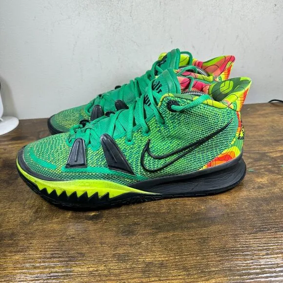 Nike Kyrie 7‎ Ky-D Weatherman Green Black Shoes Sneakers Men's Size 9.5