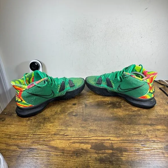 Nike Kyrie 7‎ Ky-D Weatherman Green Black Shoes Sneakers Men's Size 9.5
