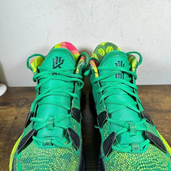 Nike Kyrie 7‎ Ky-D Weatherman Green Black Shoes Sneakers Men's Size 9.5