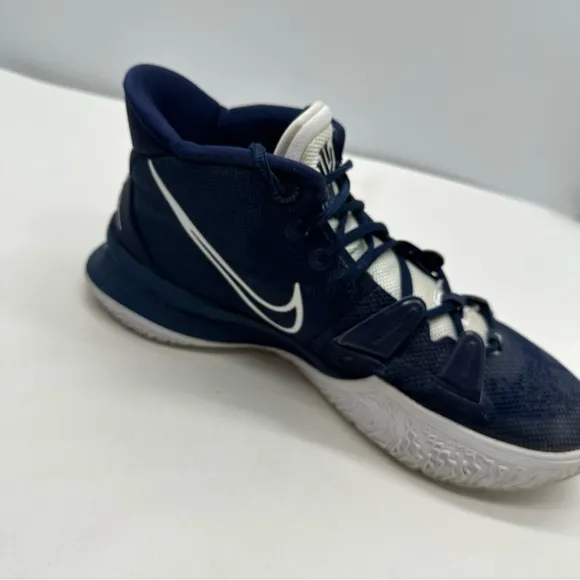 Nike Kyrie 7 TB Mens 11.5 Basketball Shoes Sneakers Midnight Navy DA7767-402