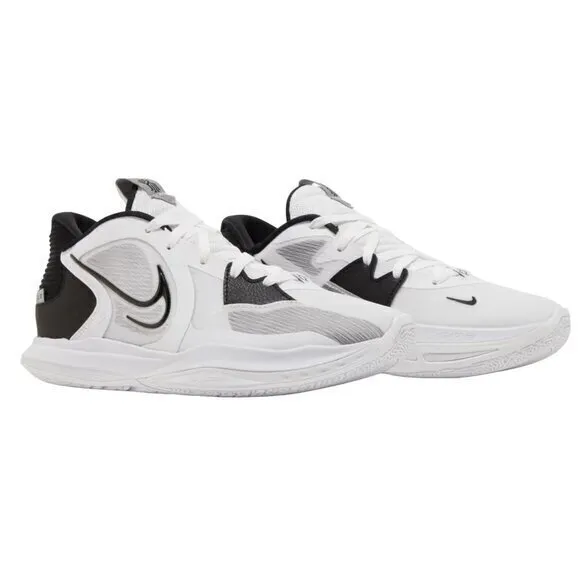 Nike Kyrie Low 5‎ (V) DJ6012-102 White Wolf Grey Black Men's Size 12 NEW WOB