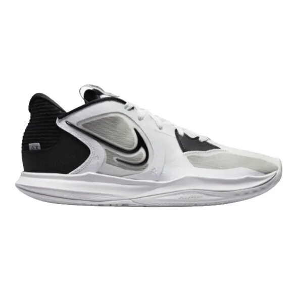 Nike Kyrie Low 5‎ (V) DJ6012-102 White Wolf Grey Black Men's Size 12 NEW WOB