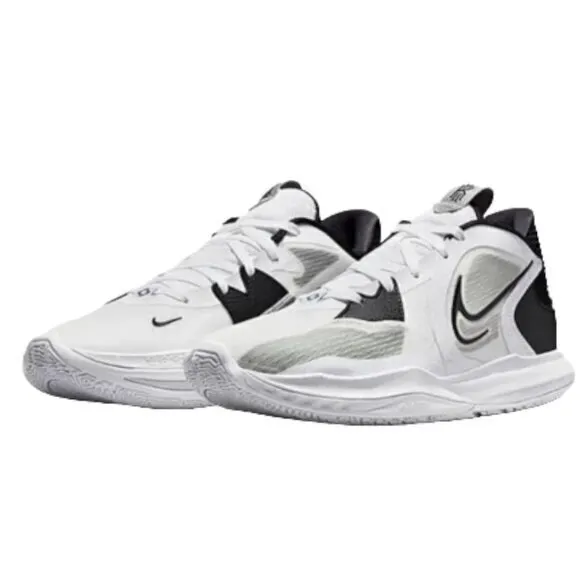 Nike Kyrie Low 5‎ (V) DJ6012-102 White Wolf Grey Black Men's Size 12 NEW WOB