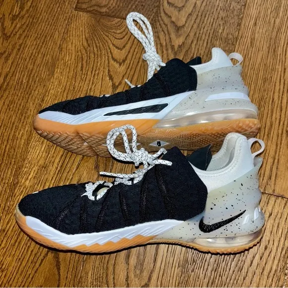 Nike Lebron 18 Checkmate Black Gum Sneakers
