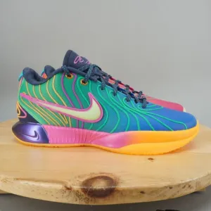 Nike Lebron XXI 21 Mens Size 11 Shoes 'Optimism' Multicolor Basketball Sneakers