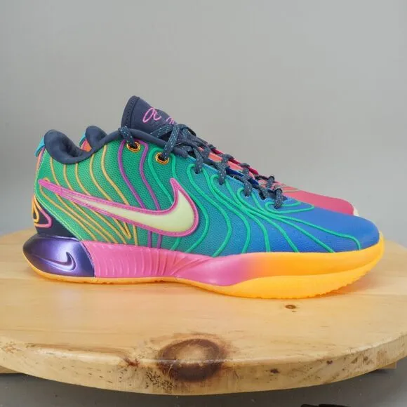 Nike Lebron XXI 21 Mens Size 11 Shoes 'Optimism' Multicolor Basketball Sneakers