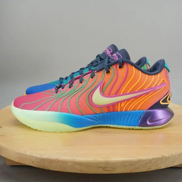 Nike Lebron XXI 21 Mens Size 11 Shoes 'Optimism' Multicolor Basketball Sneakers