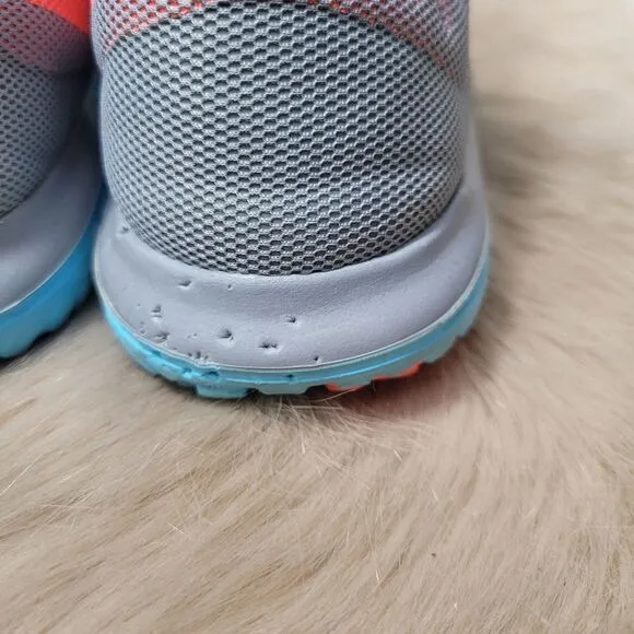 Nike Lite Run 2 Womens Running Shoes Sneakers Turquoise Gray Size 9