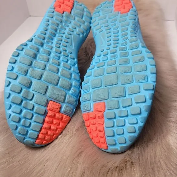 Nike Lite Run 2 Womens Running Shoes Sneakers Turquoise Gray Size 9