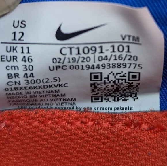 Nike Mens Air Max 2090 CT1091-101 Blue Running Shoes Sneakers Size 12