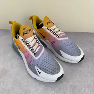 Nike Mens Air Max 270 AH8050-702 Multicolor Running Shoes Sneakers Size 7.5 READ