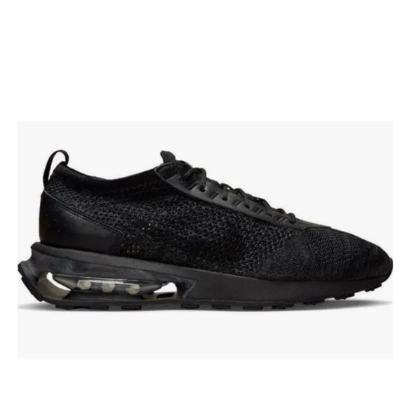Nike Men's Air Max Black Flyknit Racer Shoes Sneakers Size 10.5 Style FD2764-001