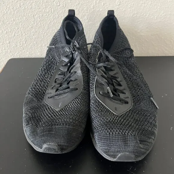 Nike Men's Air Max Black Flyknit Racer Shoes Sneakers Size 10.5 Style FD2764-001
