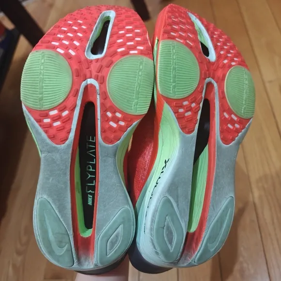 Nike Mens Air Zoom Alphafly Next Percentage 3 Orange Running Shoes Sneakers 9.5