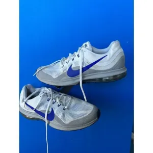 Nike Mens Air Max Dynasty 2 852430-104 White Gray Running Shoes Sneakers Size 13