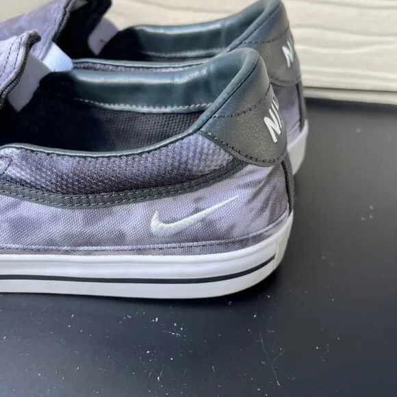 Nike Men's Court Legacy Print Tie-Dye Grey Fog Shoes Sneakers Size 10