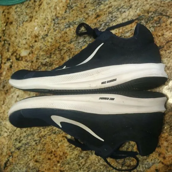 Nike Mens Downshifter 8 AQ2269-400 Blue White Running Shoes Lace Up Size 8.5