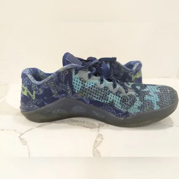 Nike Metcon 6 AMP Mens Running Trainers CZ0602 Sneakers Shoes blue  Paisley 11.5