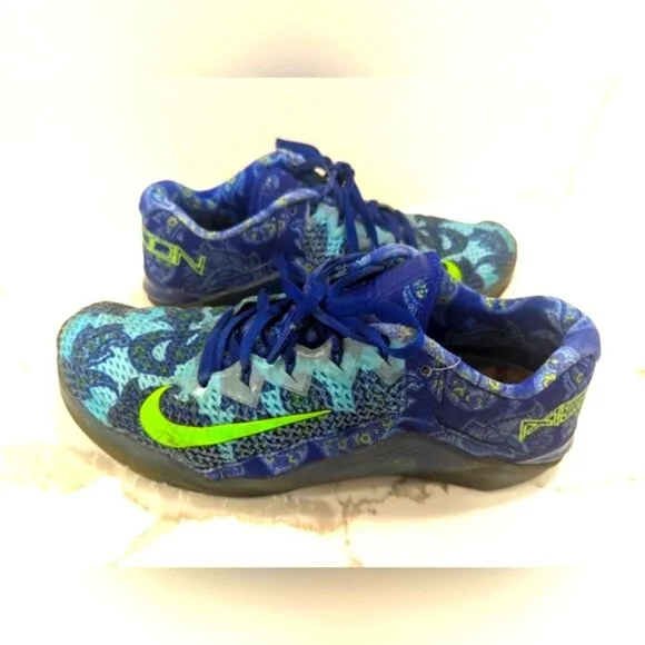Nike Metcon 6 AMP Mens Running Trainers CZ0602 Sneakers Shoes blue  Paisley 11.5