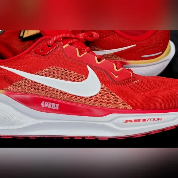 Nike NFL x San Fancisco 49ers Pegasus 41 Running Shoes Sz 13 Men NIB